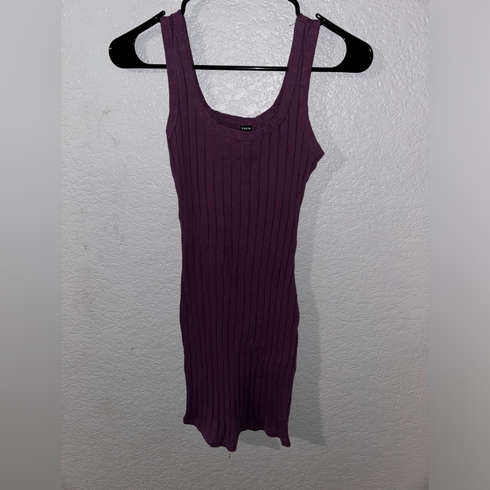 Purple Bodycon Dress
